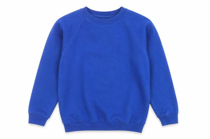 Front view of westex boys’ blue pullover sweatshirt, size 12-13, years - school