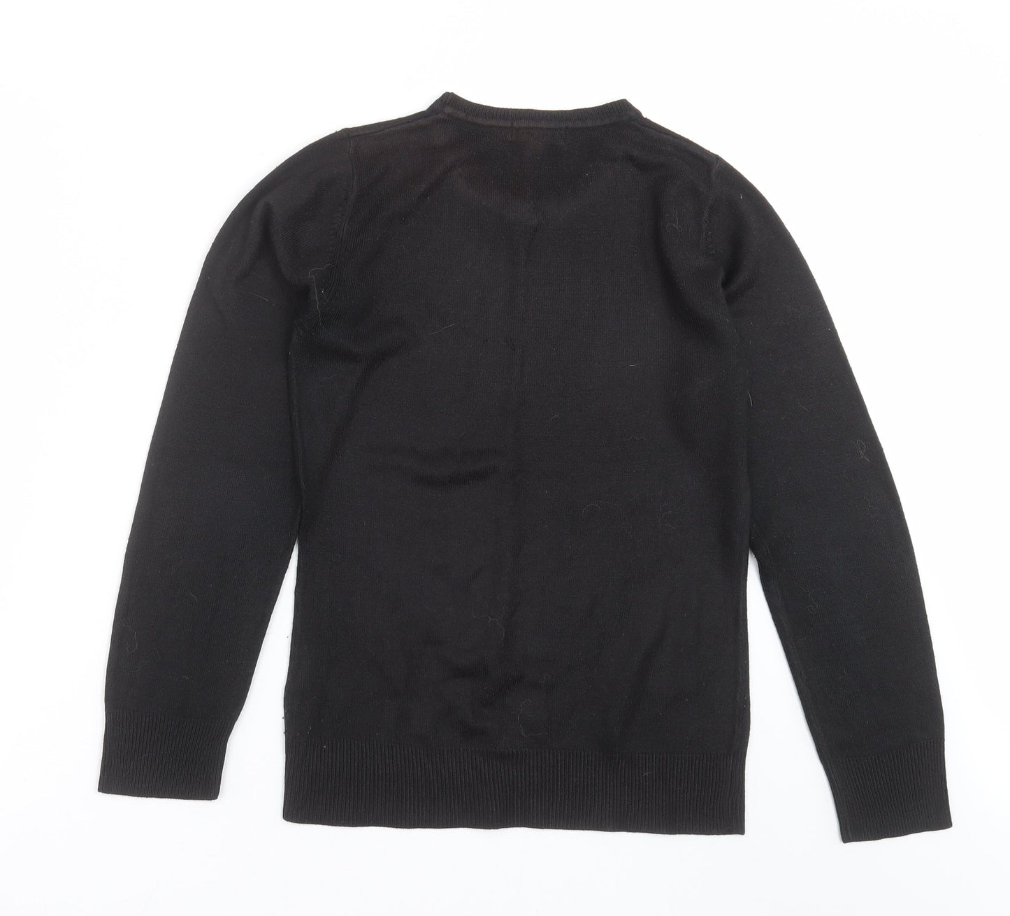 Womens UK Size 12 Key West Black Pullover Jumper