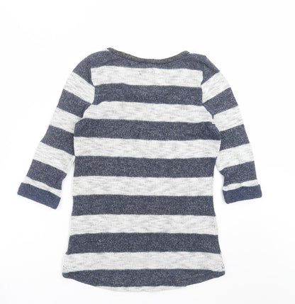 Womens UK Size 10 New Look Blue Pullover Jumper