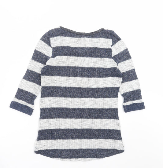 Womens UK Size 10 New Look Blue Pullover Jumper