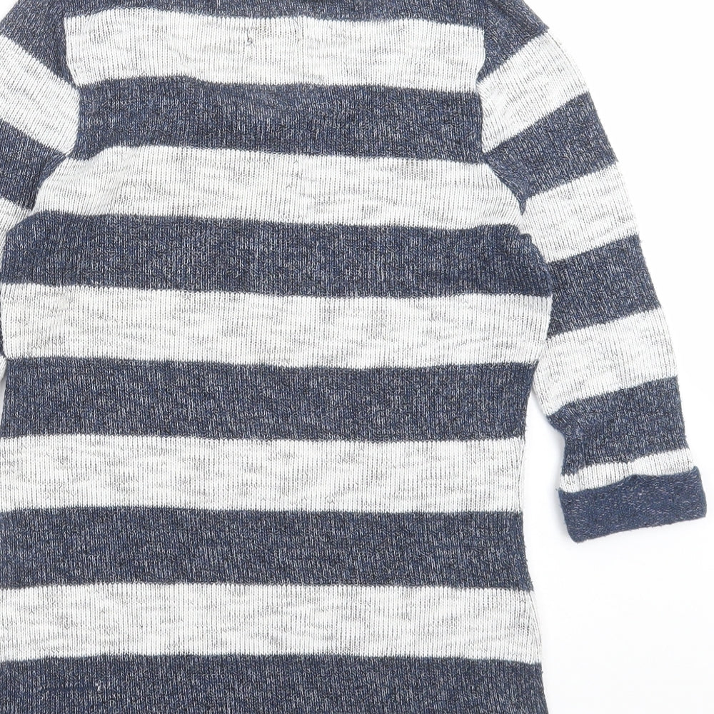 Womens UK Size 10 New Look Blue Pullover Jumper