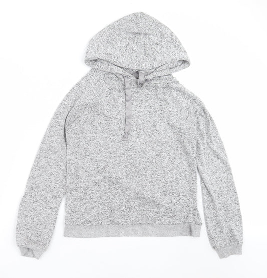 Womens UK Size S NEXT Grey Pullover Hoodie