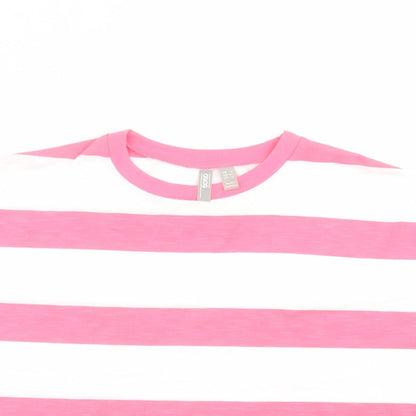 Womens UK Size 8 ASOS Pink Basic T-Shirt