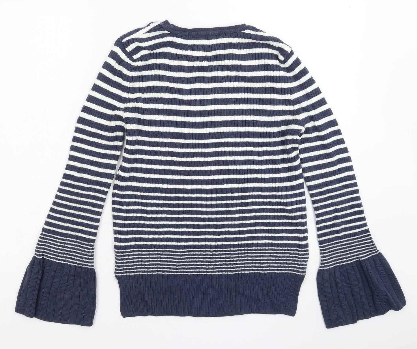 George Womens Multicoloured Striped Knit Pullover Jumper Size 16