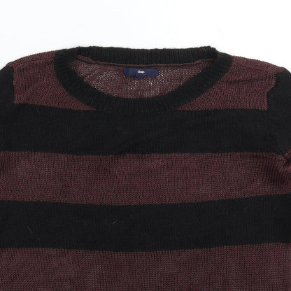 Gap Womens Multicoloured Striped Knit Pullover Jumper Size S