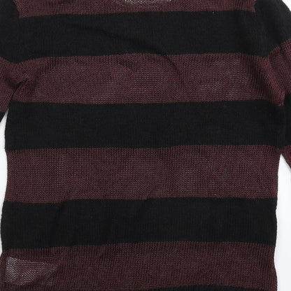 Gap Womens Multicoloured Striped Knit Pullover Jumper Size S