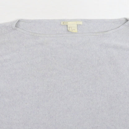 H&M Womens Grey  Knit Pullover Jumper Size S