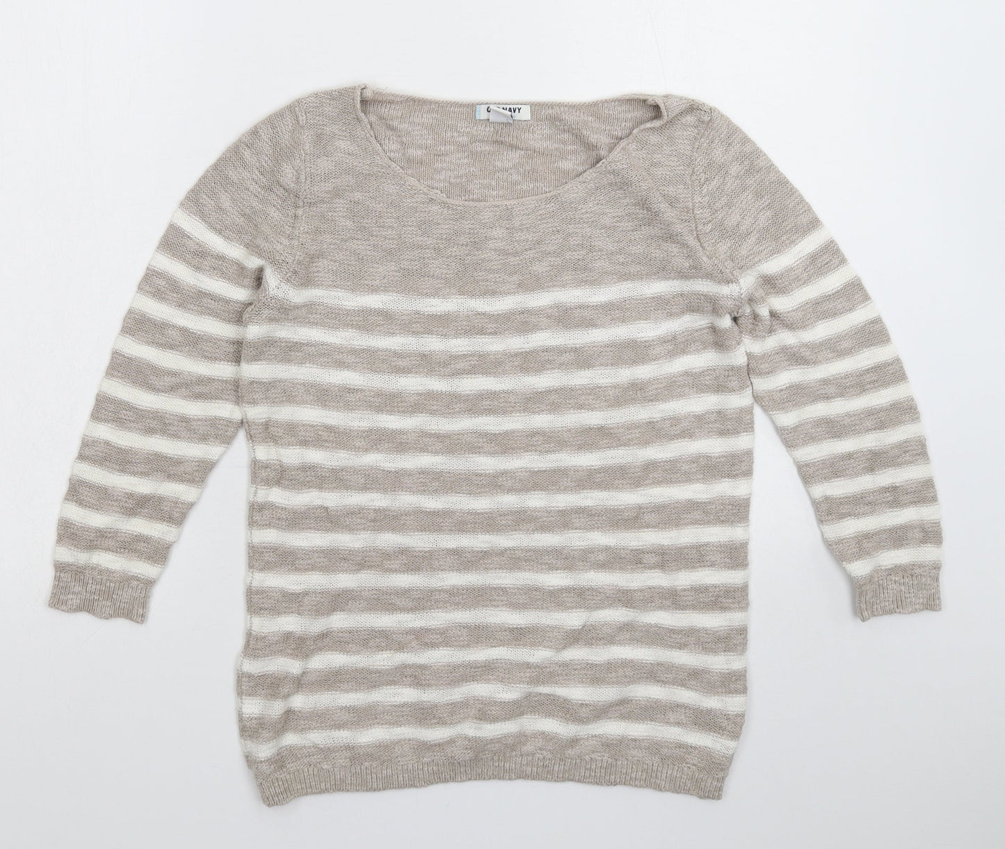 Womens UK Size S Old Navy Grey Pullover Jumper