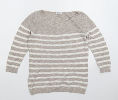 Womens UK Size S Old Navy Grey Pullover Jumper