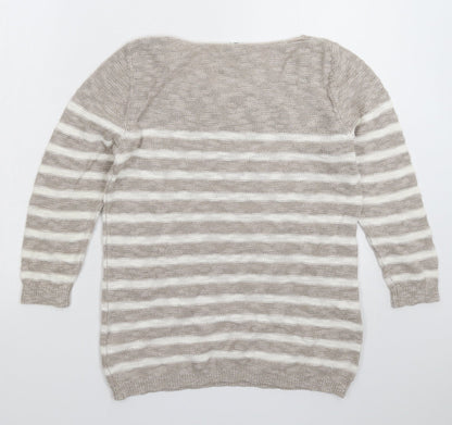 Womens UK Size S Old Navy Grey Pullover Jumper