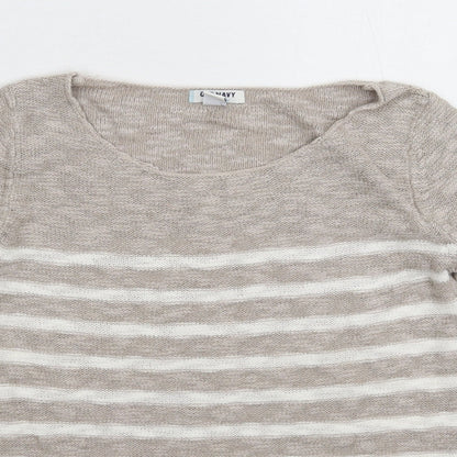 Womens UK Size S Old Navy Grey Pullover Jumper