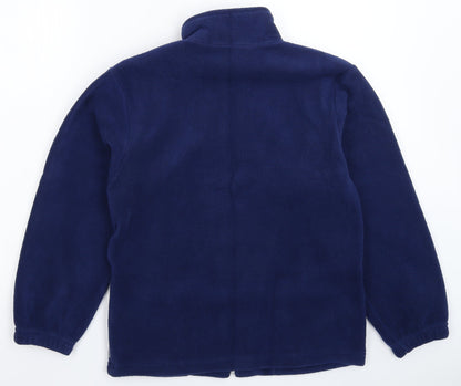 School Trends Boys Blue  Fleece Jacket  Size L