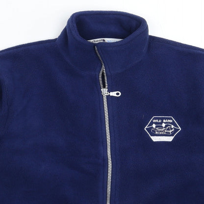 School Trends Boys Blue  Fleece Jacket  Size L