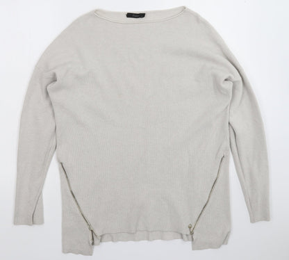Womens UK Size L Zuppe Grey Pullover Jumper