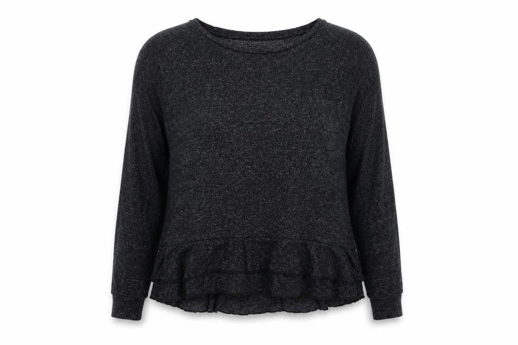 Very Womens Black  Knit Pullover Jumper Size 14