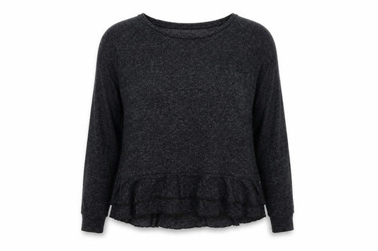 Very Womens Black  Knit Pullover Jumper Size 14