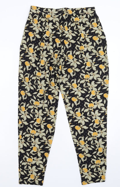 Womens UK Size 10 Marks and Spencer Slim Fit  Black Trousers
