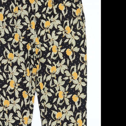 Womens UK Size 10 Marks and Spencer Slim Fit  Black Trousers