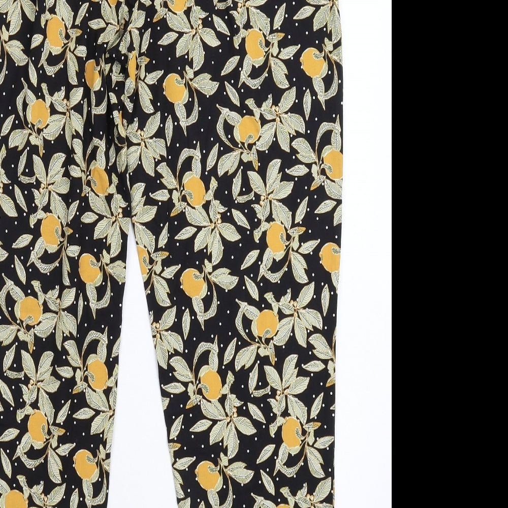 Womens UK Size 10 Marks and Spencer Slim Fit  Black Trousers
