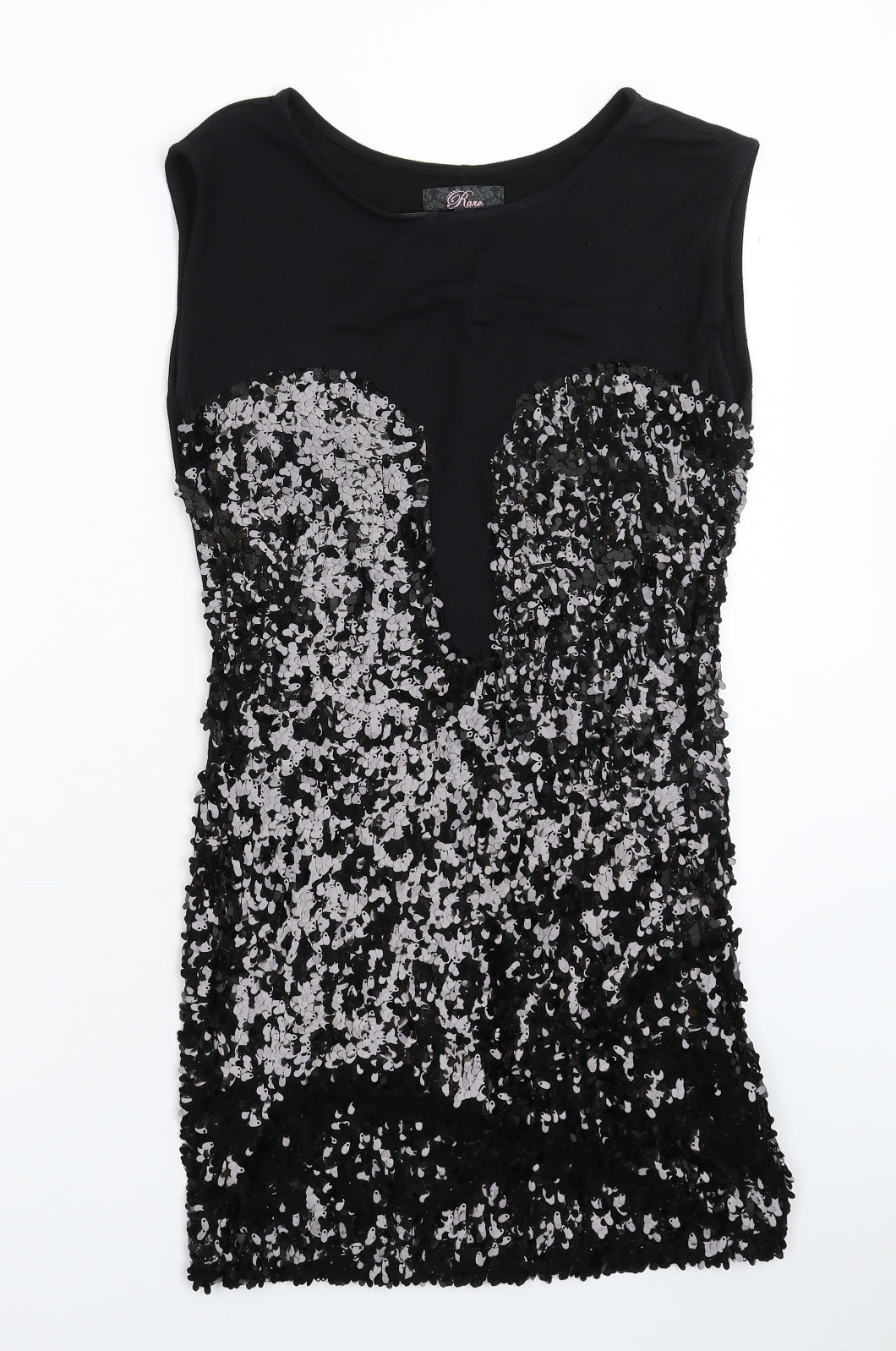 Rare Womens Black   Bodycon  Size 10