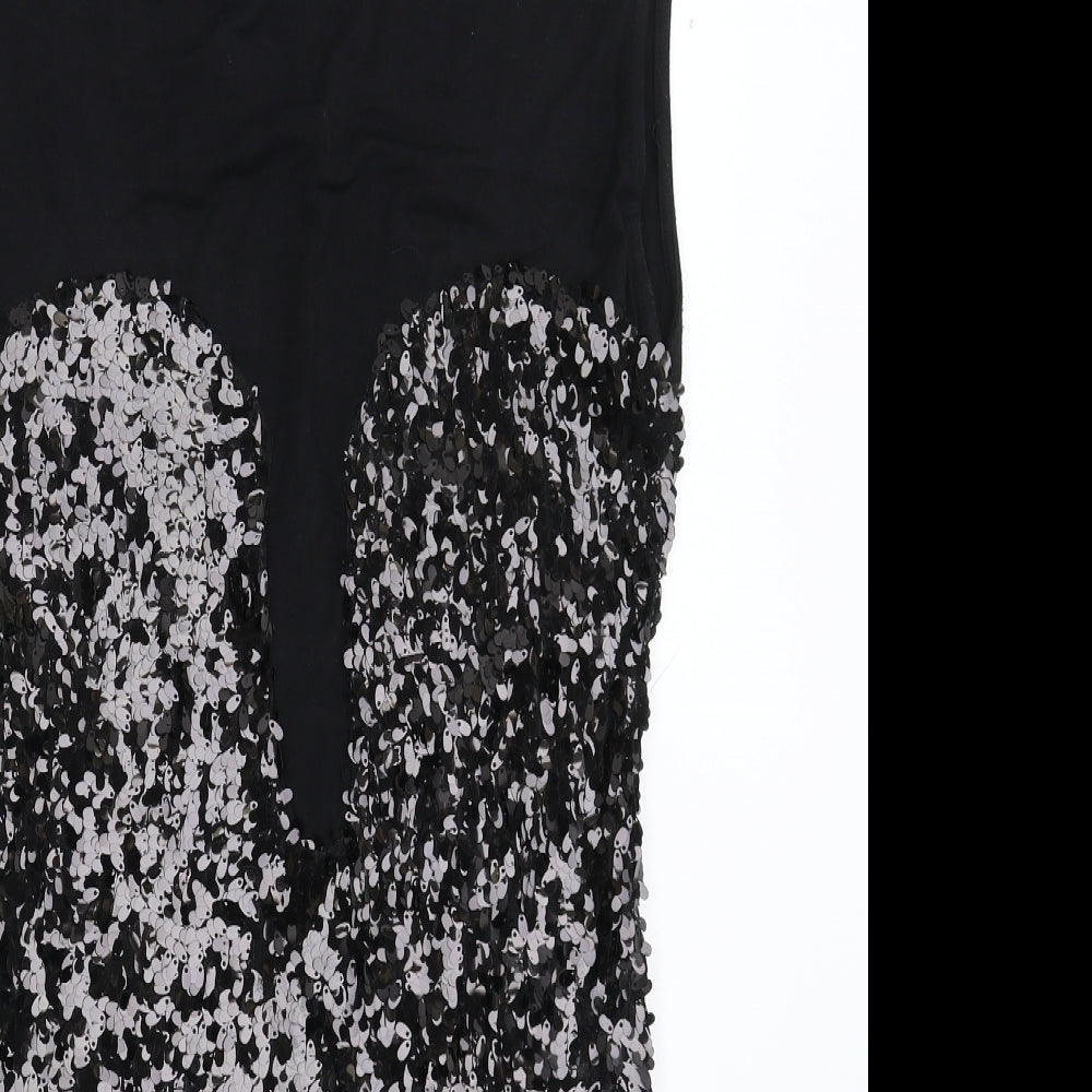 Rare Womens Black   Bodycon  Size 10