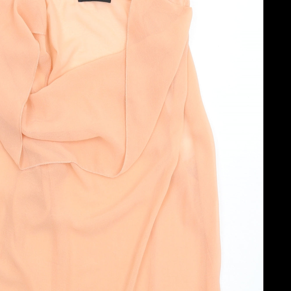 QED London Womens Pink   Basic Blouse Size L