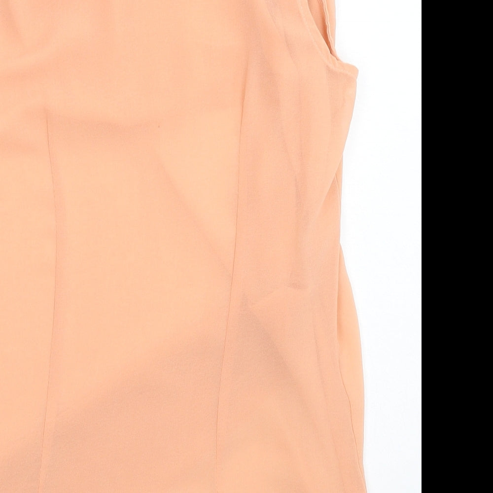 QED London Womens Pink   Basic Blouse Size L