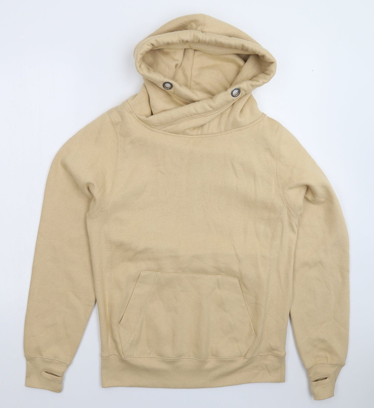 Mens UK Size S All We Do is Beige Pullover Hoodie