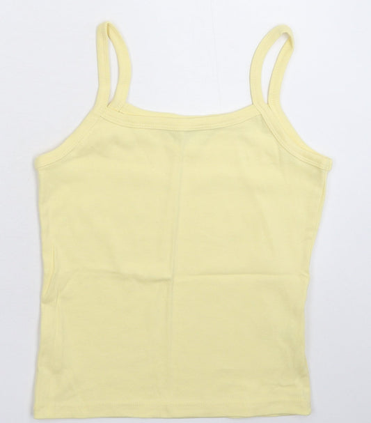 E-vie Womens Yellow   Basic Tank Size 12