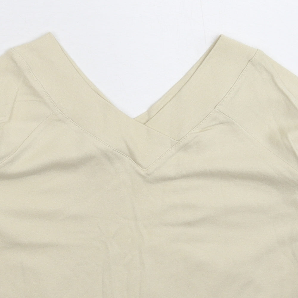 Select Womens Grey   Basic T-Shirt Size 12