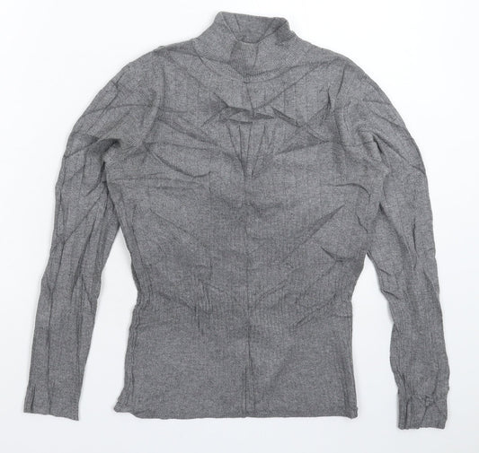 Womens UK Size 8 Marks and Spencer Grey Pullover Jumper