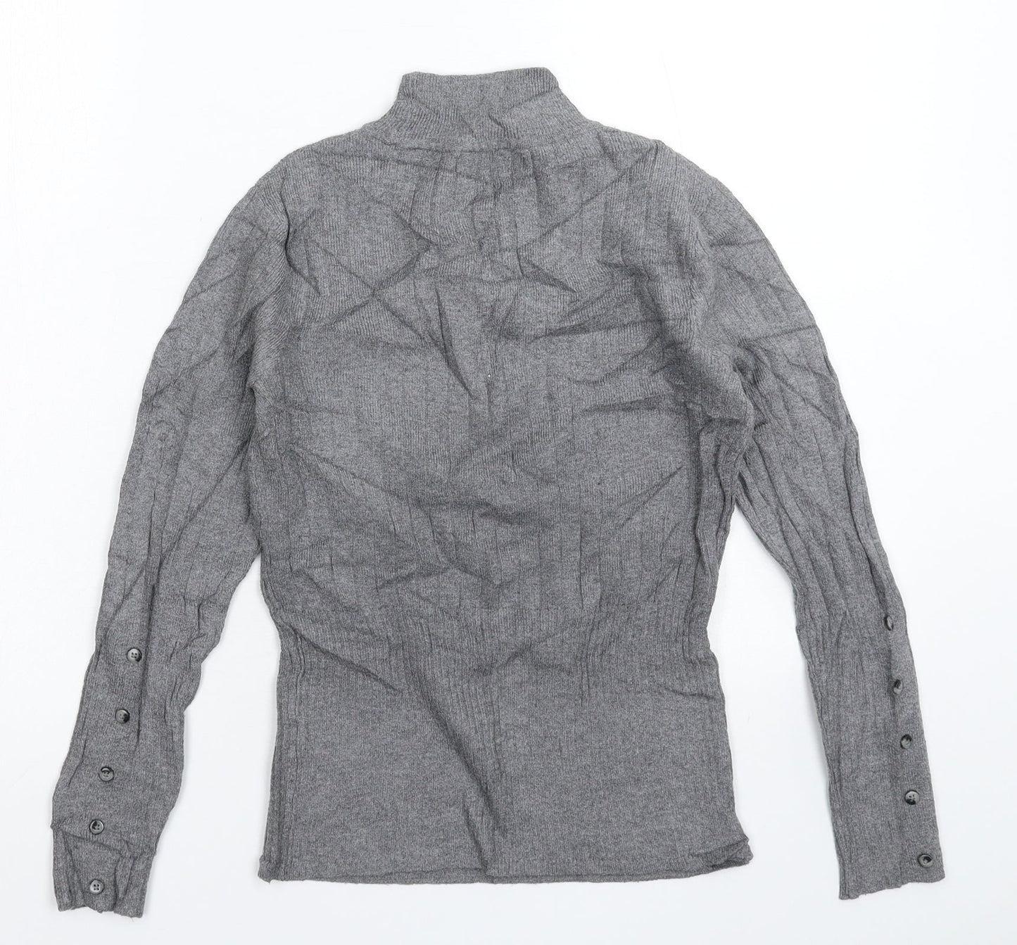 Womens UK Size 8 Marks and Spencer Grey Pullover Jumper