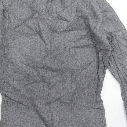 Womens UK Size 8 Marks and Spencer Grey Pullover Jumper