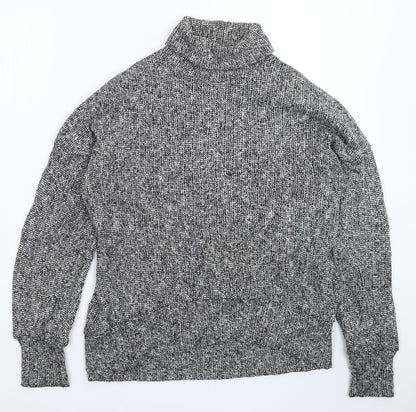 Womens UK Size 8 Topshop Grey Pullover Jumper