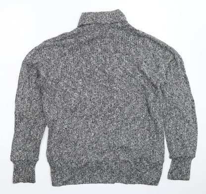 Womens UK Size 8 Topshop Grey Pullover Jumper