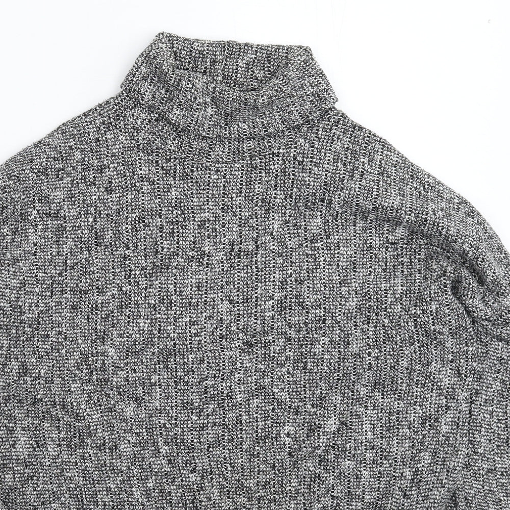 Womens UK Size 8 Topshop Grey Pullover Jumper
