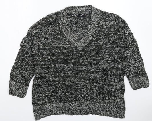 Womens UK Size S New Look Grey Pullover Jumper
