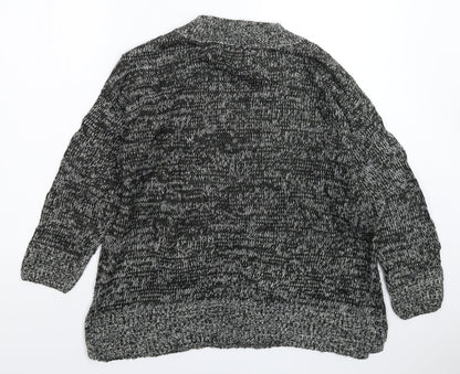 Womens UK Size S New Look Grey Pullover Jumper