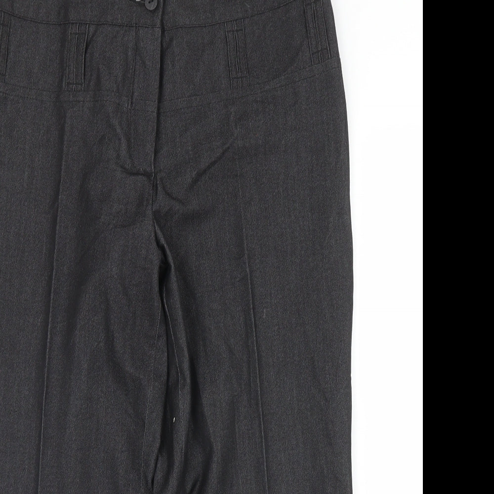 Gonto Womens Grey   Capri Trousers Size L L20 in