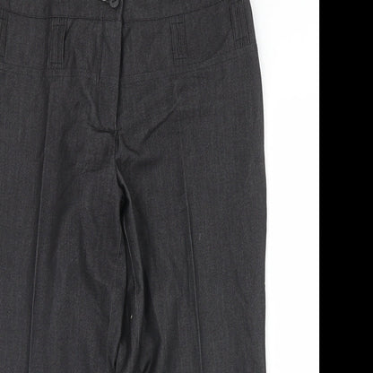 Gonto Womens Grey   Capri Trousers Size L L20 in