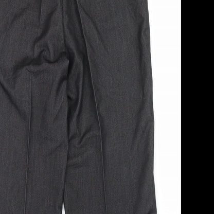 Gonto Womens Grey   Capri Trousers Size L L20 in