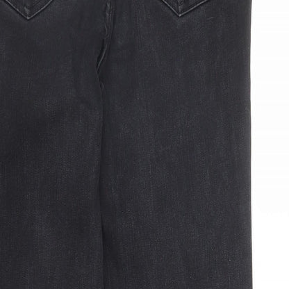 New Look Womens Black  Denim Skinny Jeans Size 10 L25 in