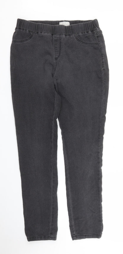 Avon Womens Black  Denim Skinny Jeans Size 12 L27 in