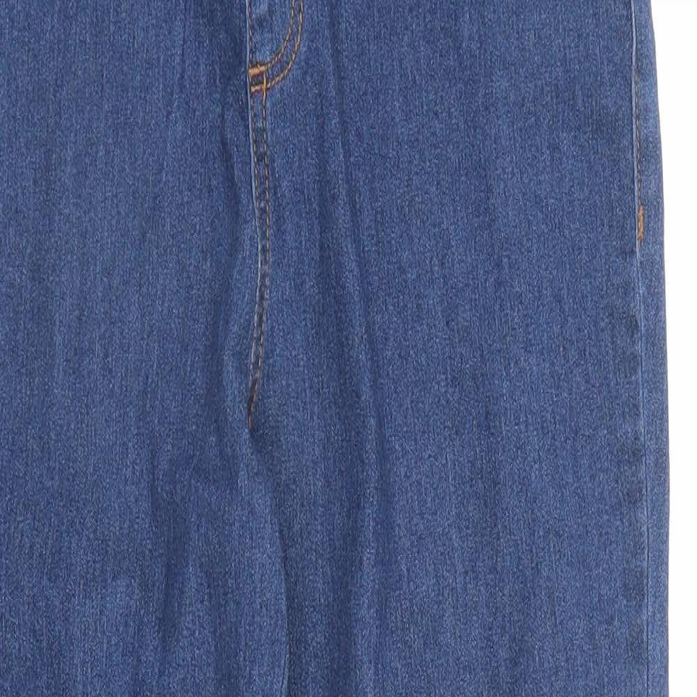 Avon Womens Blue  Denim Cropped Jeans Size M L23 in