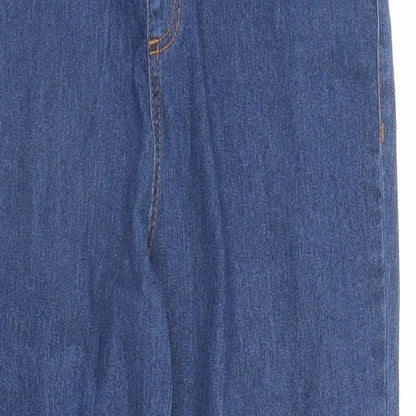 Avon Womens Blue  Denim Cropped Jeans Size M L23 in