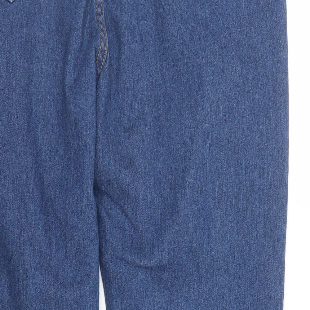 Avon Womens Blue  Denim Cropped Jeans Size M L23 in