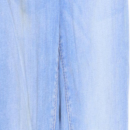 Womens UK Size 8 Papaya Regular Fit Skinny Blue Jeans