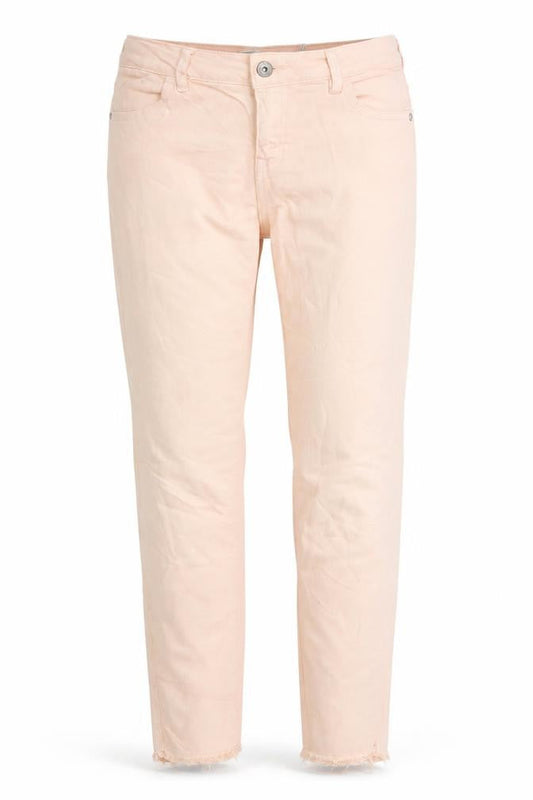 Womens UK Size S Bershka Regular Fit Skinny Pink Jeans