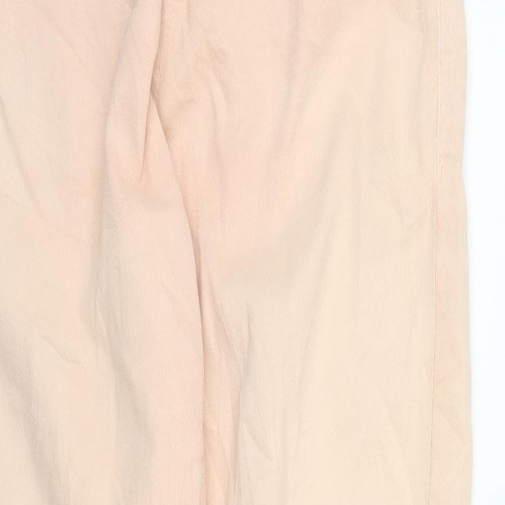 Bershka Womens Pink   Skinny Jeans Size S L26 in