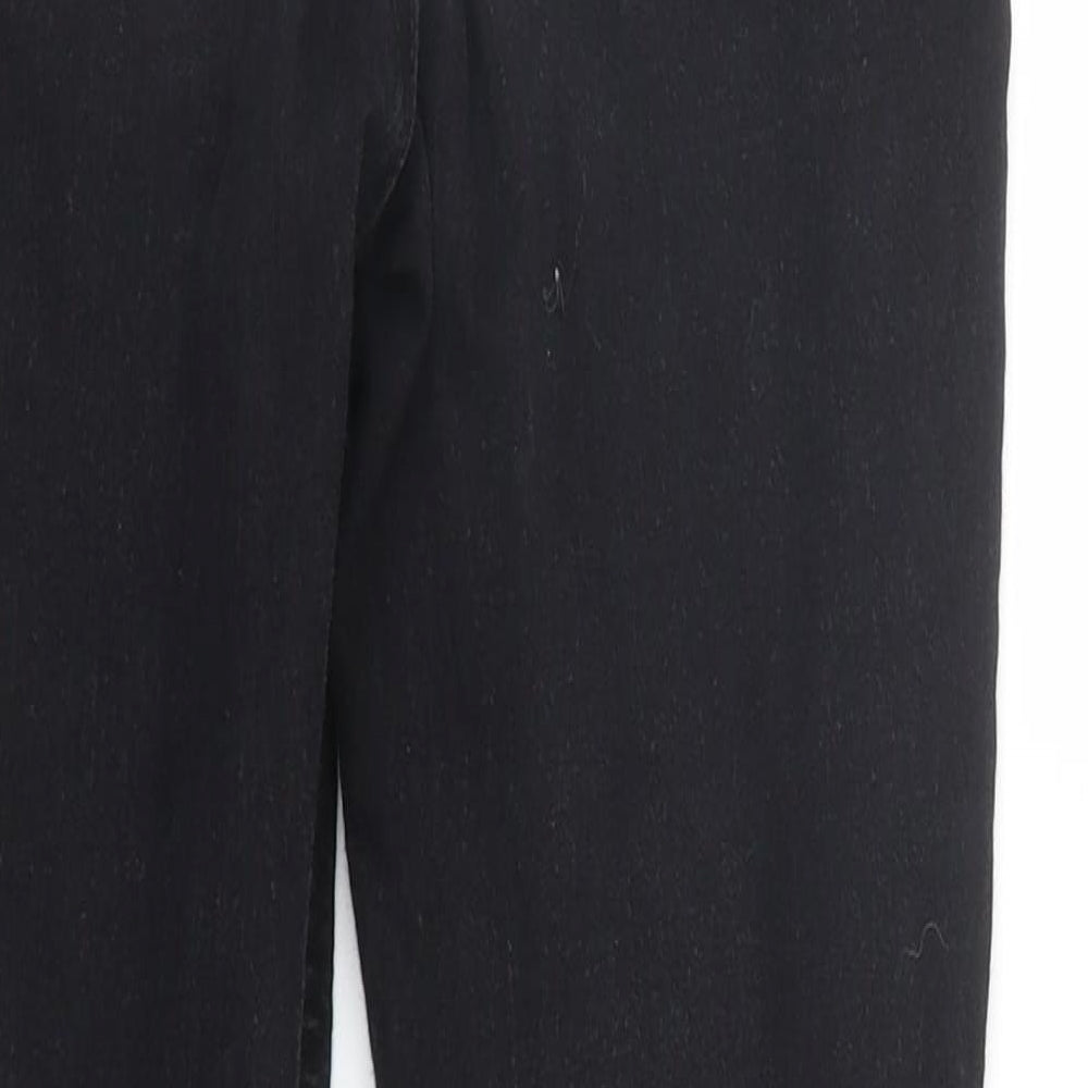 F&F Womens Black  Denim Skinny Jeans Size 6 L26 in